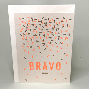 Karte mit Umschlag - Bravo